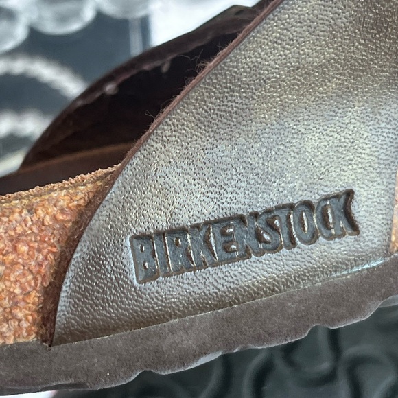 Birkenstock Metallic Brown Sandals size 6 - Picture 5 of 7